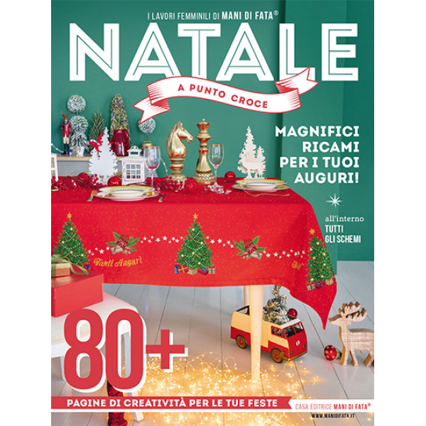 Rivista Mani di Fata - Natale a Punto Croce